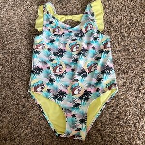 Buc-ees Girls One Piece Swimsuit